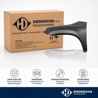 KotflÜGel Links Diederichs 7870007 FÜR Skoda Fender SeitenflÜGel