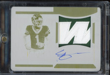 2024 National Treasures Ahmad “Sauce” Gardner Plate Patch Auto 1/1 #CS-ASG