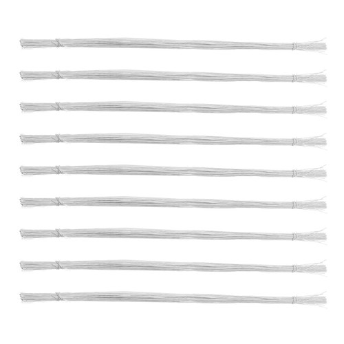 100 Pezzi Carta Rattan Rosa Ramo Bouquet Forniture Filo Fioristica - Foto 8 di 12