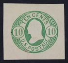 CKStamps: US Cut Square Stamps Collection Scott#U41 Unused NG Thin