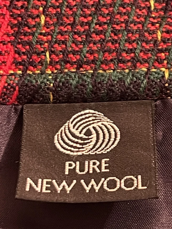 Vantage WINDSMOOR TARTAN Check PENCIL Skirt-with Pocket- Women’s U.K-12”-EUR-38 - Image 2 of 4