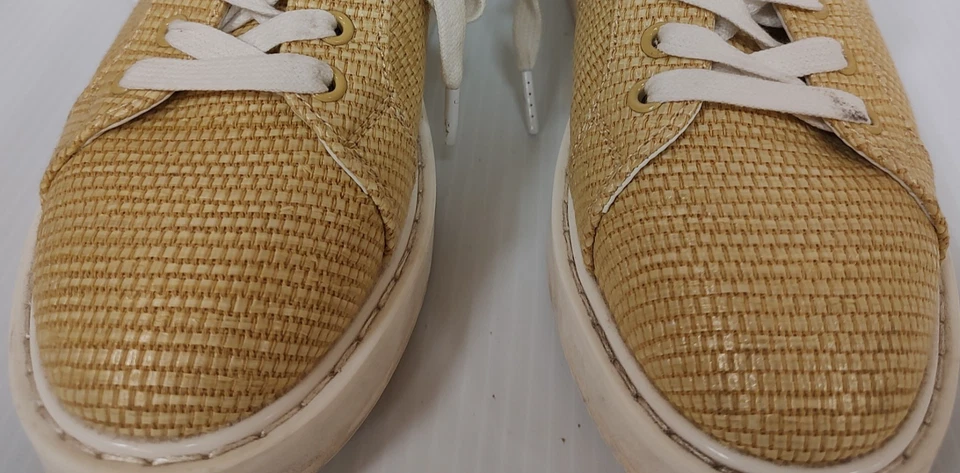 Zapatillas para mujer Ralph Lauren Angeline talla 7,5 color tostado dorado Foto 3 de 4