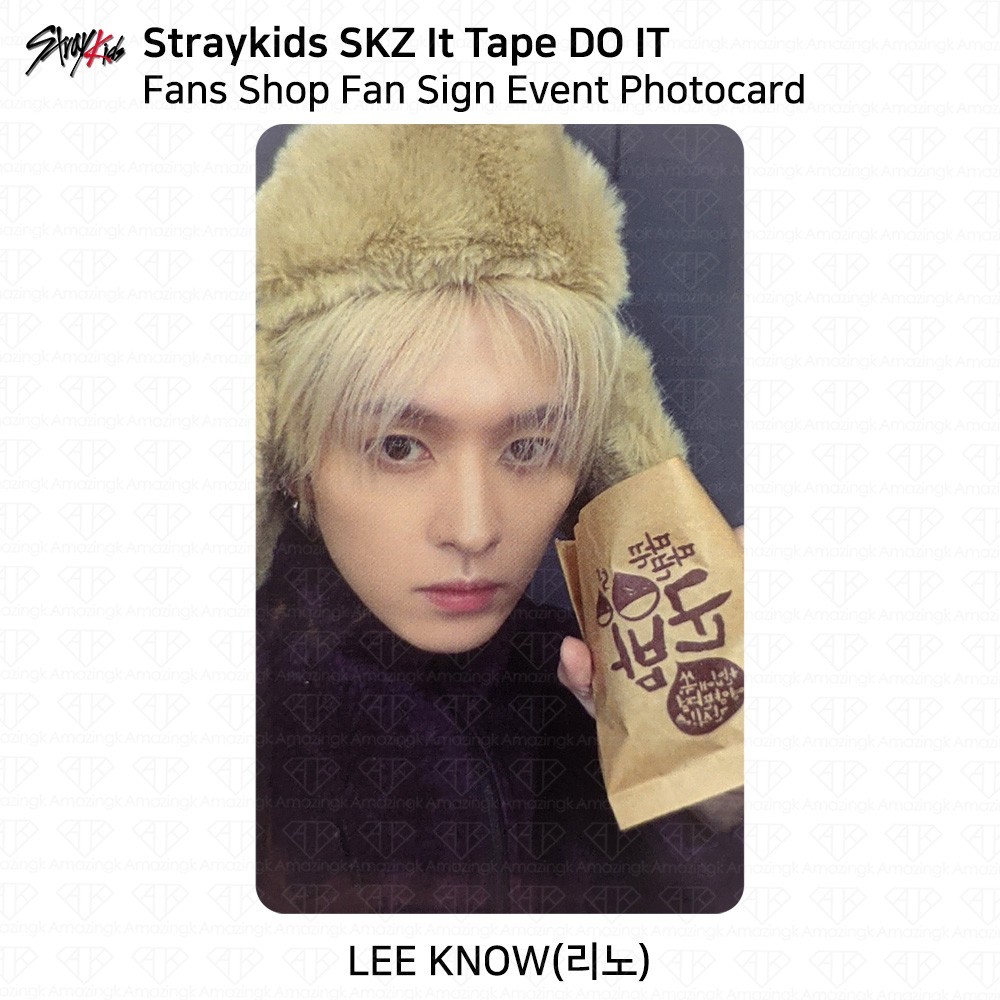 Stray Kids SKZ It Tape DO IT Fans Shop Fan Sign Event Photocard