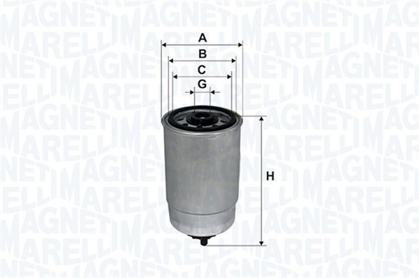 MAGNETI MARELLI-OE 152071758006 Fuel Filter for FIAT,FORD,IVECO,RENAULT TRUCKS,S