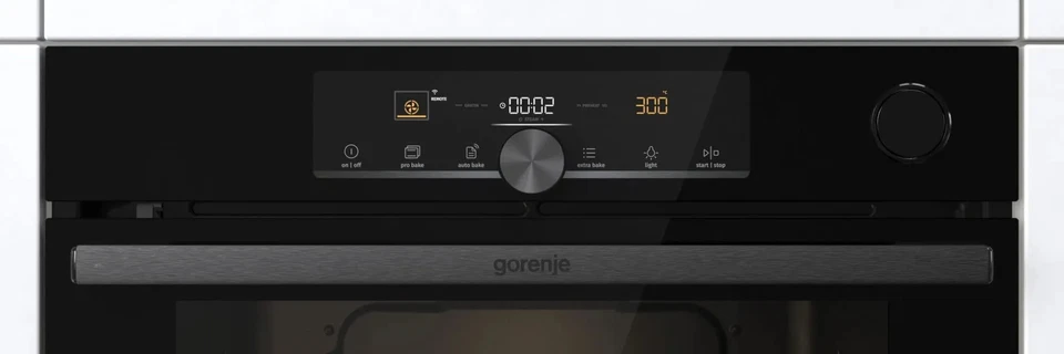 Gorenje Backofen Pyrolyse SteamAssist WiFi 77L Schwarz Einbau A+ - Bild 4 von 4