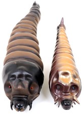 MOTHRA Larva (Set of 2) GODZILLA Monster Kaiju Sofubi TOHO BANDAI POPY JAPAN