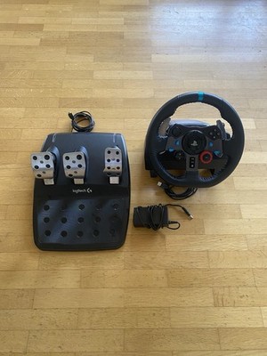 Logitech G29 Driving Force Rennlenkrad, Schwarz, Inkl. Pedale