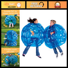 Wearable Bubble Balls - Durable Body Suits for Sumo Bouncing Tumbling 2 Pack