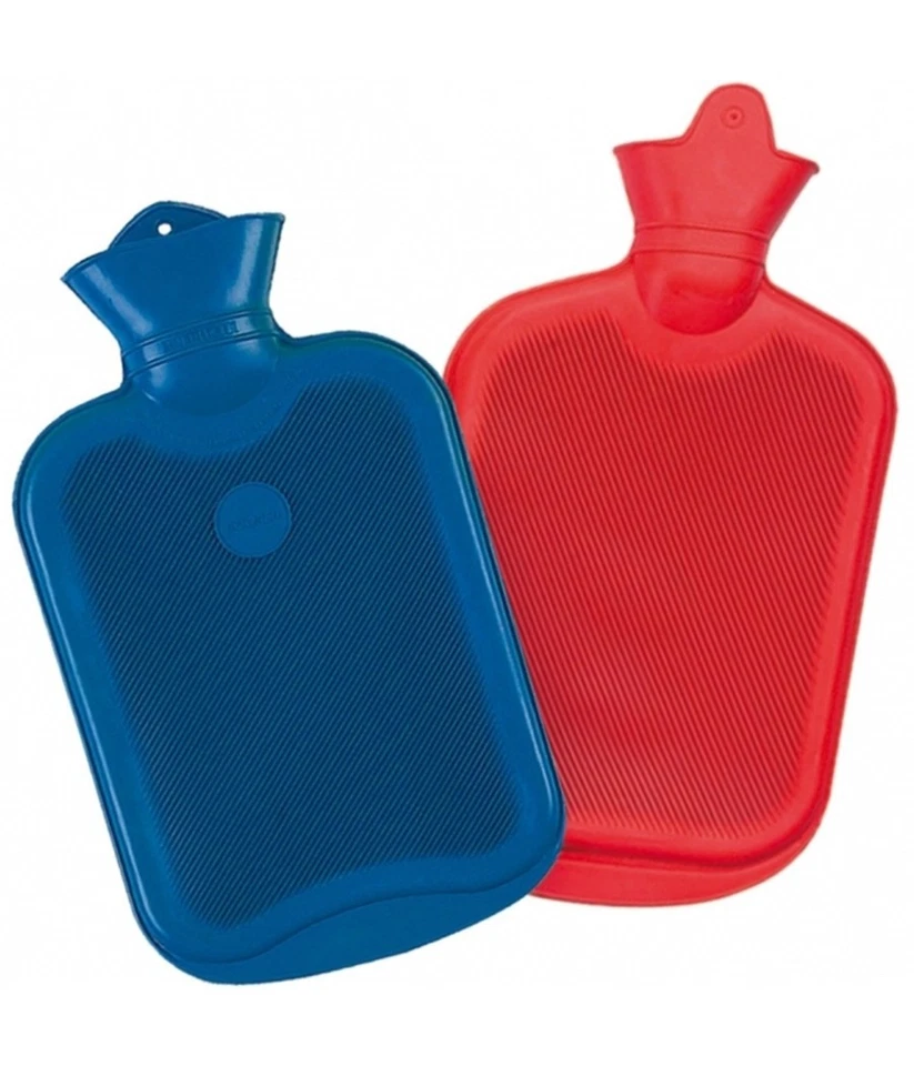 TRADE SHOP TRAESIO Borsa Acqua Calda Gomma 2l Scaldaletto Mani Piedi Sollievo Dolore Relax Freddo