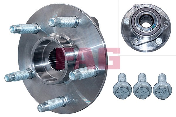 Radlagersatz Schaeffler Fag 713 6449 40 FüR Saab Opel Insignia Chevrolet G09 E85-image