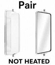 West Coast Mirrors For Peterbilt Kenworth 7x16 Stainless United Pacific Pair West Coast Mirrors For Peterbilt Kenworth 7x16 Stainless United Pacific Pair