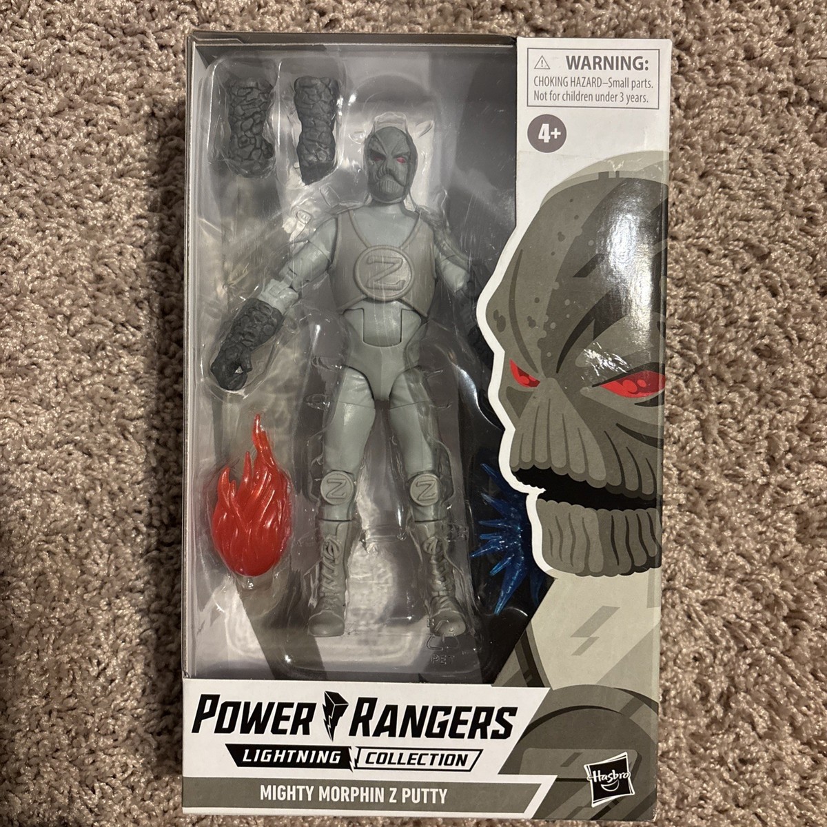 Hasbro Zeo Z Putty Power Rangers Lightning Collection Action 