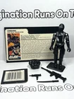 1997 GI JOE SNAKE EYES  (COMMANDO PACK - V8) COMPLETE w/ FILE CARD MINT