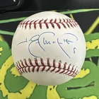 JIM EDMONDS autographed official Major League baseball