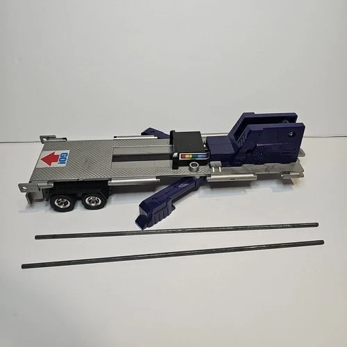 Transformers G1 Optimus Prime Trailer Base Floor & Pins Only Vintage 1985 READ