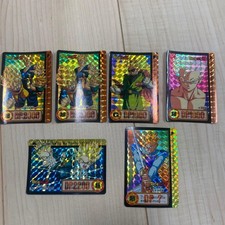 Bandai Dragon Ball Carddass Set 6 Card Lot Rare Excellent Collectible