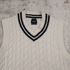 Abercrombie & Fitch Cable Knit Sweater Vest M...
