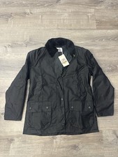 John Partridge Mens Black Landowner wax cotton Jacket Size US Small 289