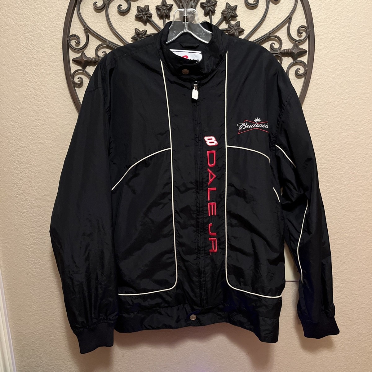 NASCAR ドライバーズジャケット Mサイズ 黒 NASCAR ドライバーズジャケット Mサイズ 黒 中古・古着通販】NASCAR by