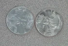 Lot of 2 American 1 oz. .999 Silver Eagles (020)