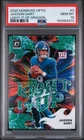 2025 PANINI DONRUSS OPTIC LIGHT IT UP DRAGON #3 JAXSON DART RC 24/24 PSA 10
