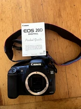 Canon EOS 20D 8.2 MP Digital SLR Camera - Black (Body Only)