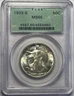 1935-S Walking Liberty Half Dollar - PCGS MS-65; Stunning Gem 50C!