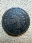 1875 Indian Head Cent Penny #1