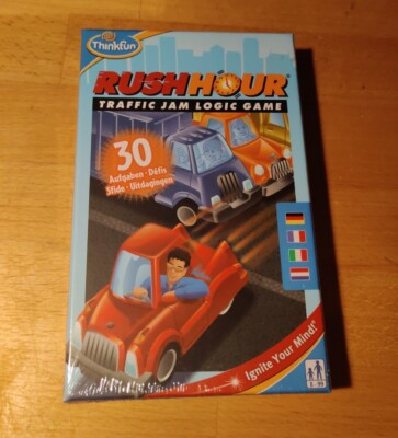 Thinkfun RUSH HOUR | Traffic Jam Logic Game | Zustand Neu OVP