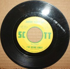 JOHNNY BLUES BOY **I'm Going Away** CALL ME Northern Soul Blues 45 on SCOTT 3036