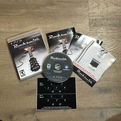Rocksmith (Sony PlayStation 3, 2011) PS3 CIB
