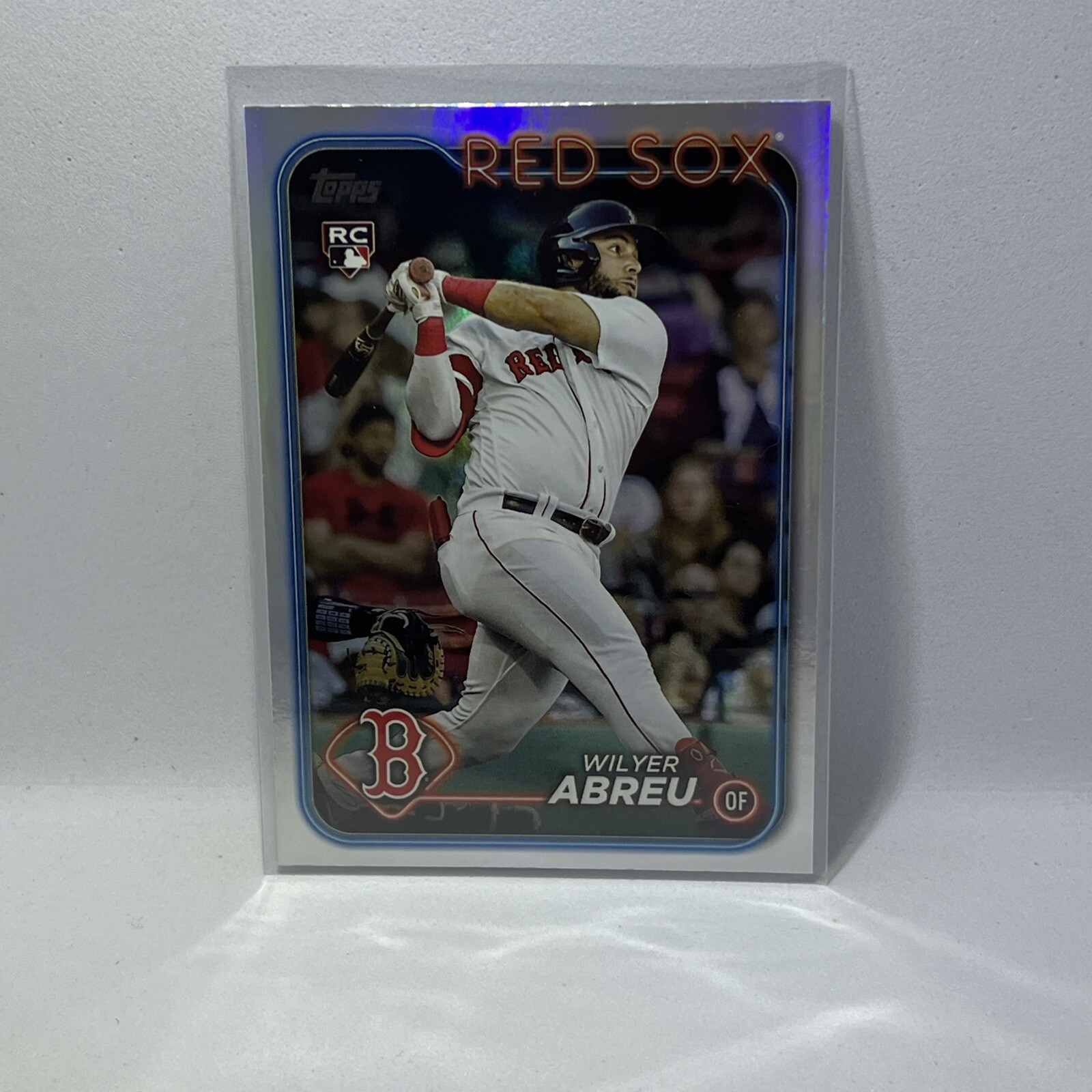 2024 Topps Series 2 Wilyer Abreu Rainbow FOIL #672 RC Rookie Card