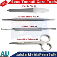 Chiropody Podiatry Toenail Cuticle Scissors Nail File Lifter Manicure Pedicure