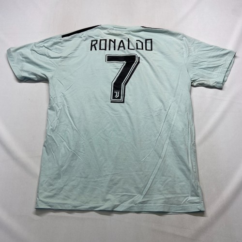 Camisa Adidas Para Hombre 3XL Verde Como Nueva Arsenal F.C. Jersey manga corta Ronaldo #7 - Imagen 8 de 12