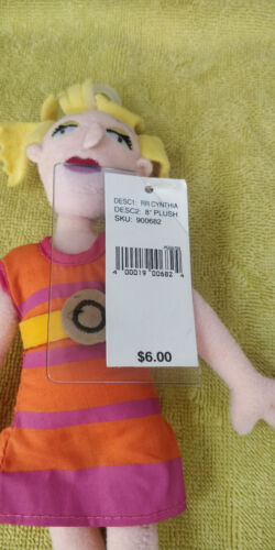 Rugrats Angelica Cynthia Puppe Plüsch 1997 Nickelodeon Viacom Vintage selten mit Etikett - Bild 2 von 9