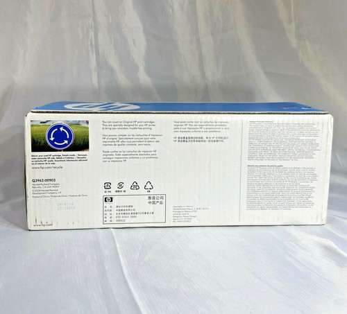 Cartucho de tóner amarillo HP 122A Q3962A genuino LaserJet 2550 2820 2840 NUEVO FABRICANTE DE EQUIPOS ORIGINALES - Imagen 3 de 5