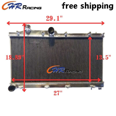 44mm Aluminum Radiator FOR 2002-2007 Subaru Impreza 2.0 WRX STI GD GDA GDB MT