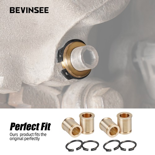 Front / Rear Brass Brake Caliper Guide Bushings For BMW E36 E46 E90 M3 M5 Z3 Z4 - Picture 5 of 11