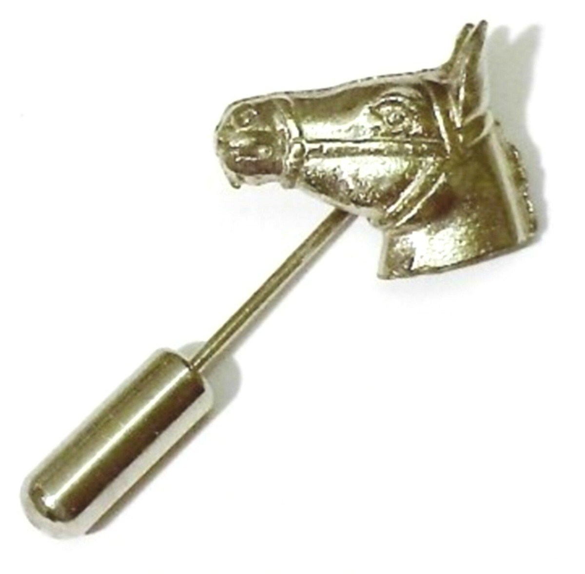 Épingle à Chapeau Vintage Argentée - Décor Point De Croix, Accessoire Rétro Élégant