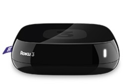Roku 3 Streaming Player (4230X1) - Black Player And Power Cord