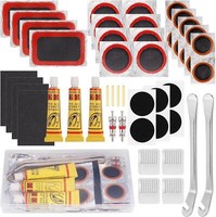 Fahrrad Flickzeug Set 48-Teilig Reparaturset Reifenreparatur FüR FahrräDer Bmx