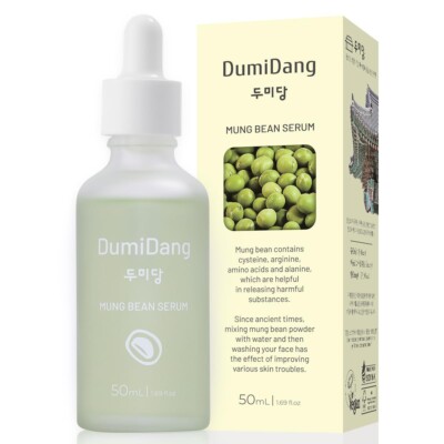 DumiDang Mung Bean Serum - Korean Traditional Vegan Skincare Soothing Green Tea