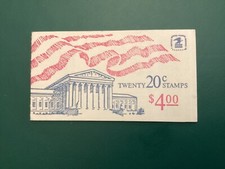 ICOLLECTZONE US BK140a plate 2 stamps VF NH