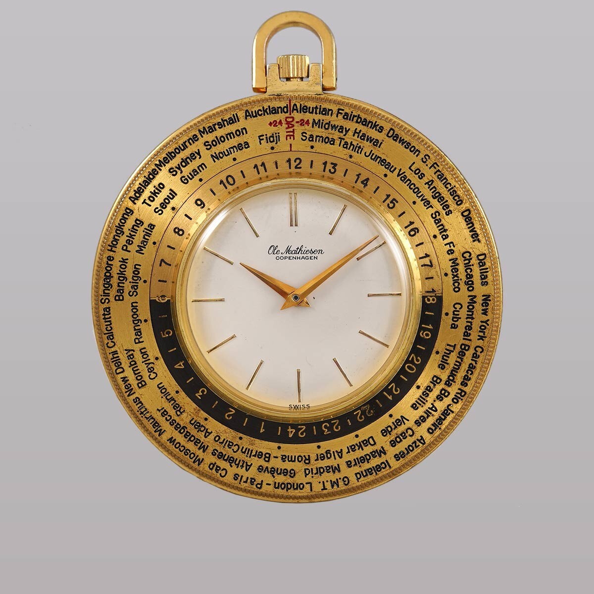 Clock Weltuhr Los Angeles Famous World Clock Alexander Square