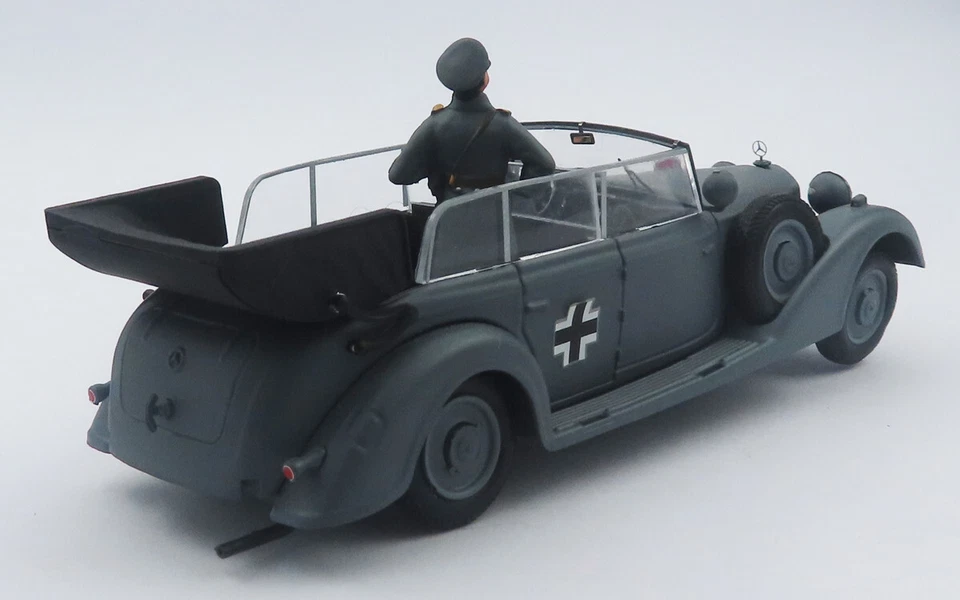 MERCEDES 770 K - Wehrmacht 1941 - con Ufficiale e Soldato 1/43 RIO4735 - Immagine 2 di 3
