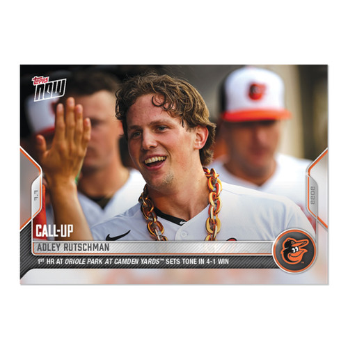 2022 Topps Now 483 Adley Rutschman