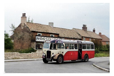 ptc9077 - Notts' - RTC Bus No.122, Reg.No.FET 622 at Harworth c1961 - print 6x4