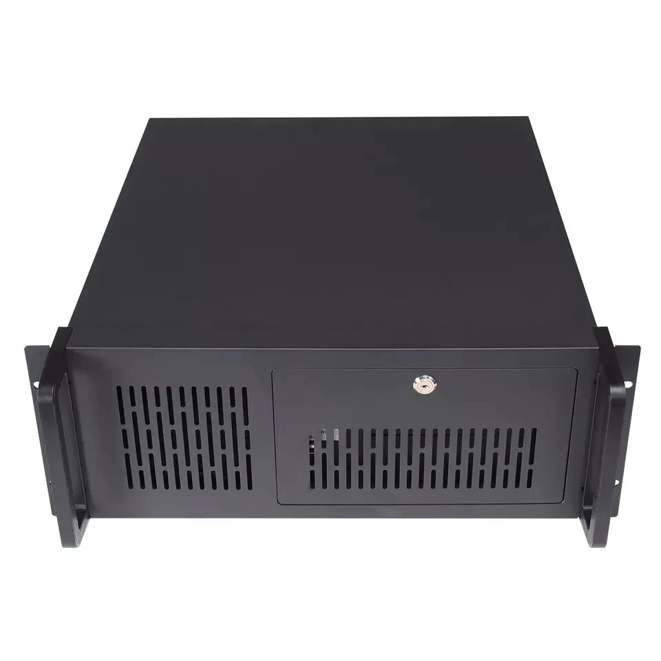 Netrack Server Case - Kan monteras i rack 4U - utökad ATX - svart