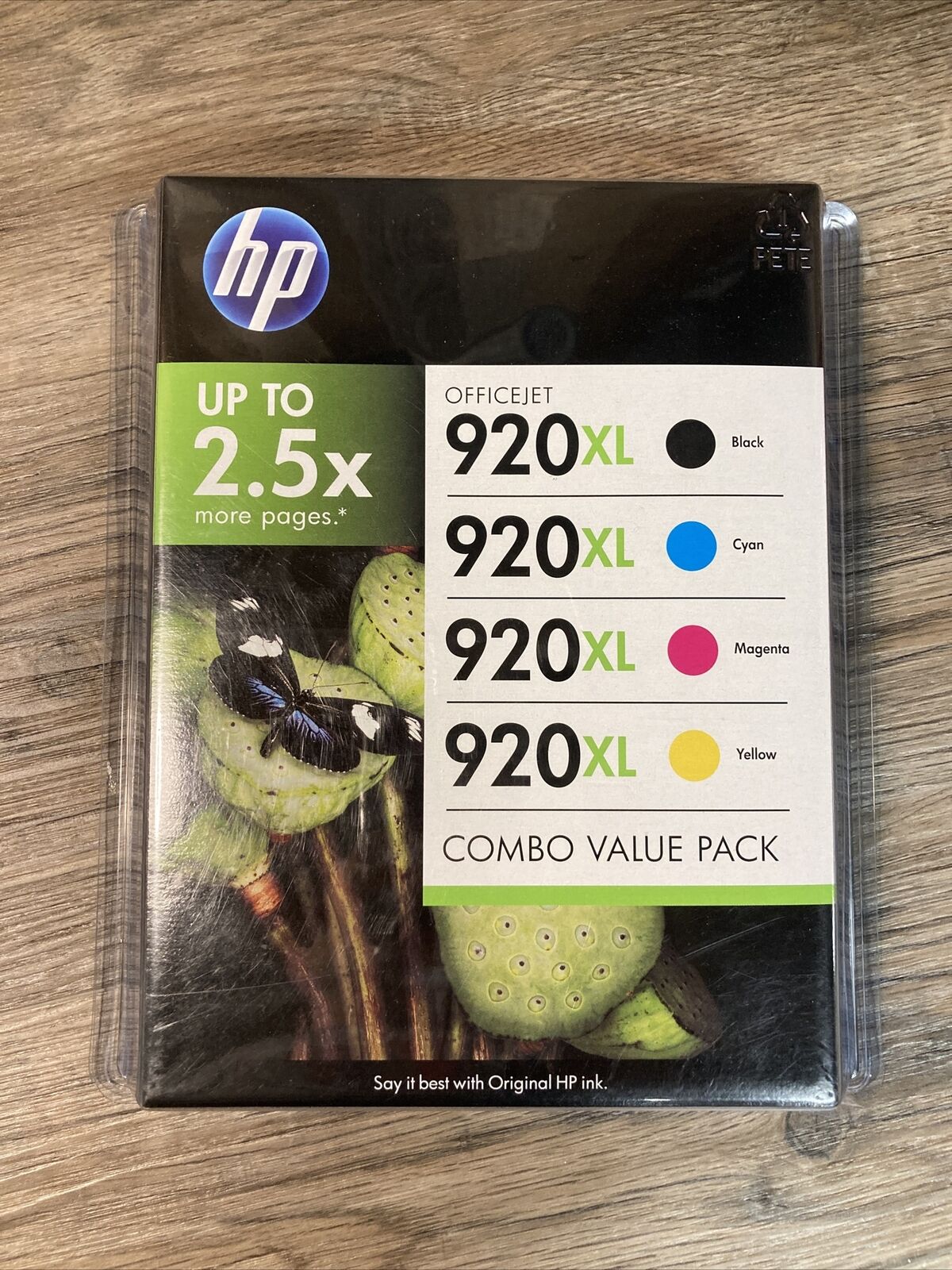 Hp 920xl Genuine Combo Pack Black Cyan Magenta Yellow Ink Cartridges Exp 05 2012 For Sale Online