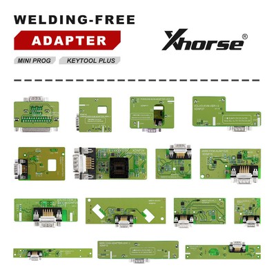 Xhorse MINI PROG Solder-free Adapters Full Set for MINI PROG and Ke-y Tool Plus